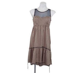 American Rag Poka dot High Lo Country Dress, M